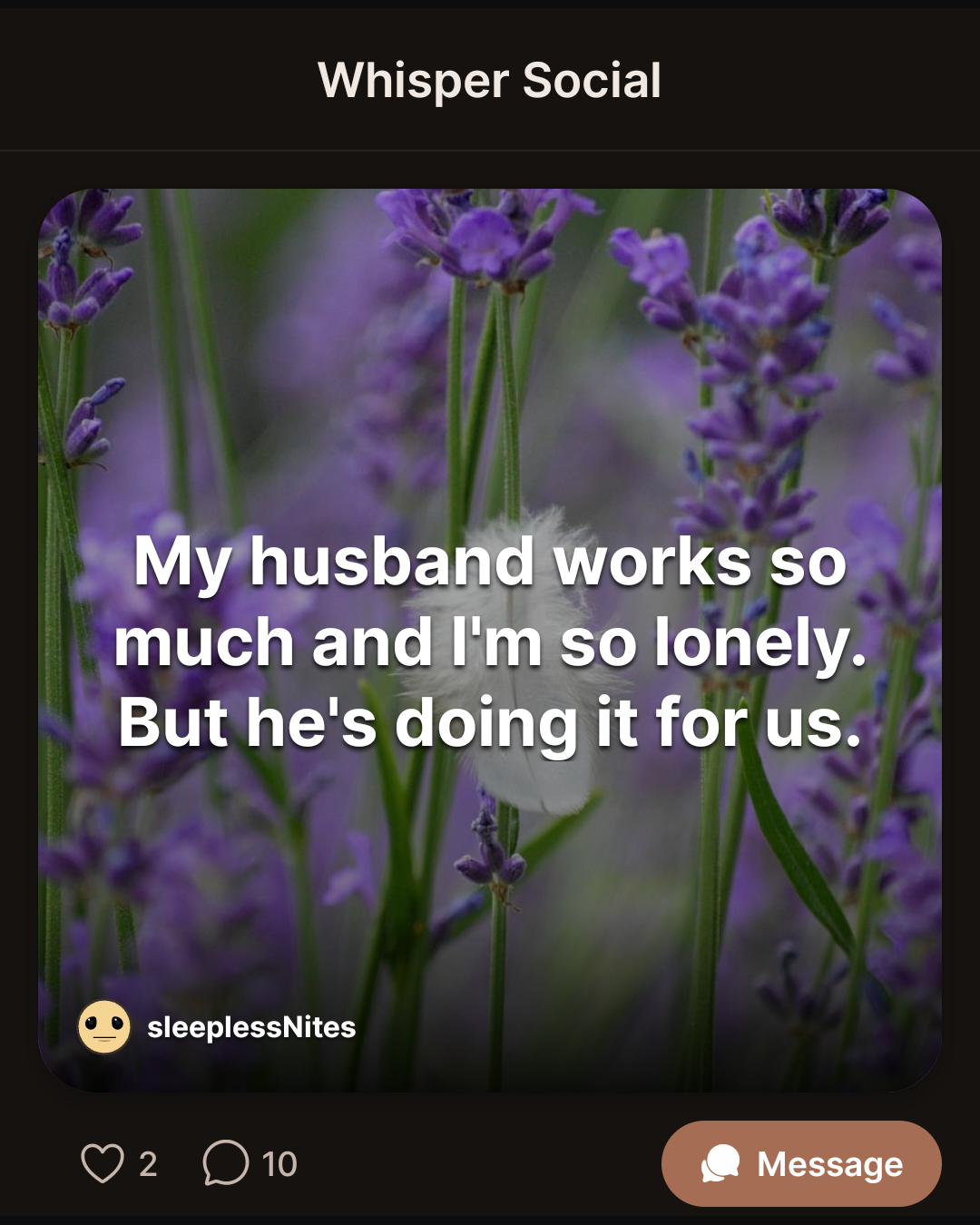 This one’s getting heated on Whisper