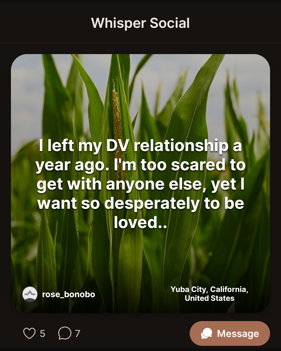 I left my DV relationship a year ago. I’m too scared to get with anyone else…