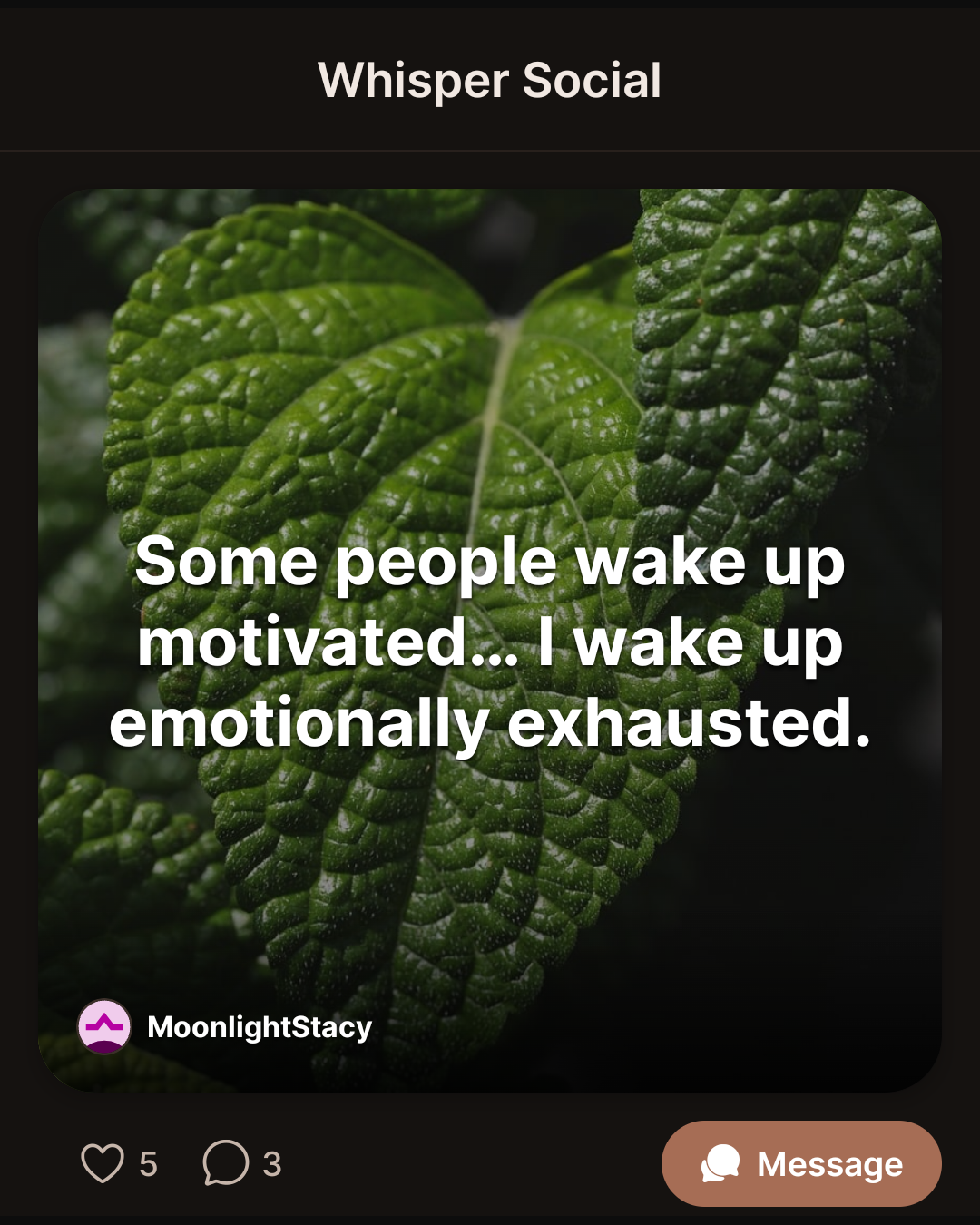 Whisper Social