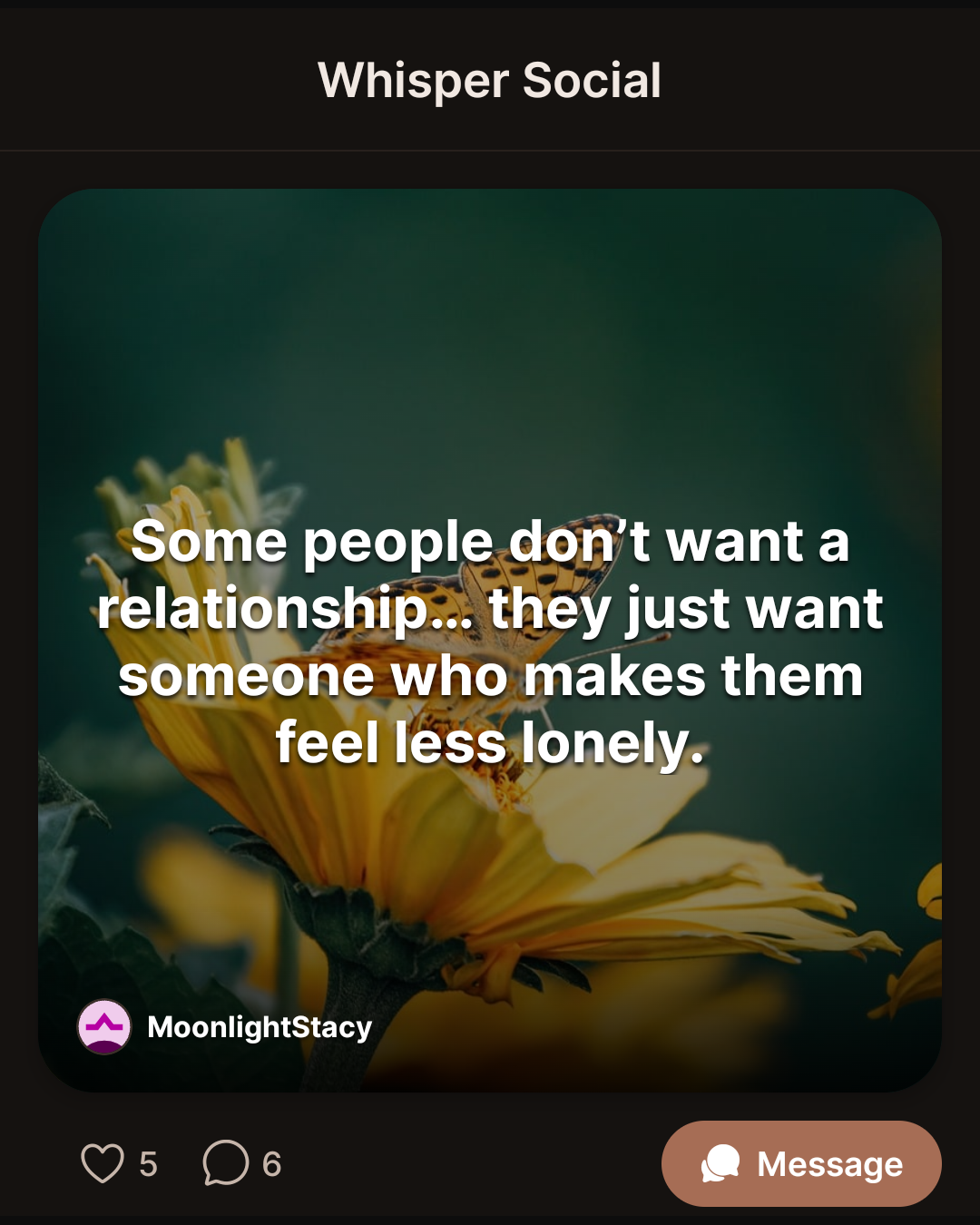 Whisper Social