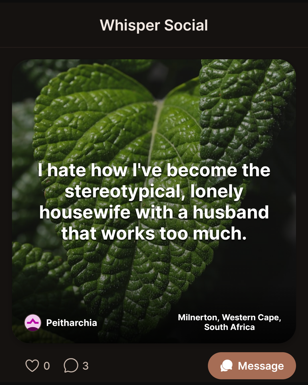 Whisper Social