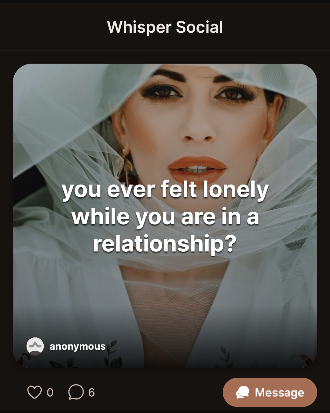 you ever felt lonely while you are in a relationship?