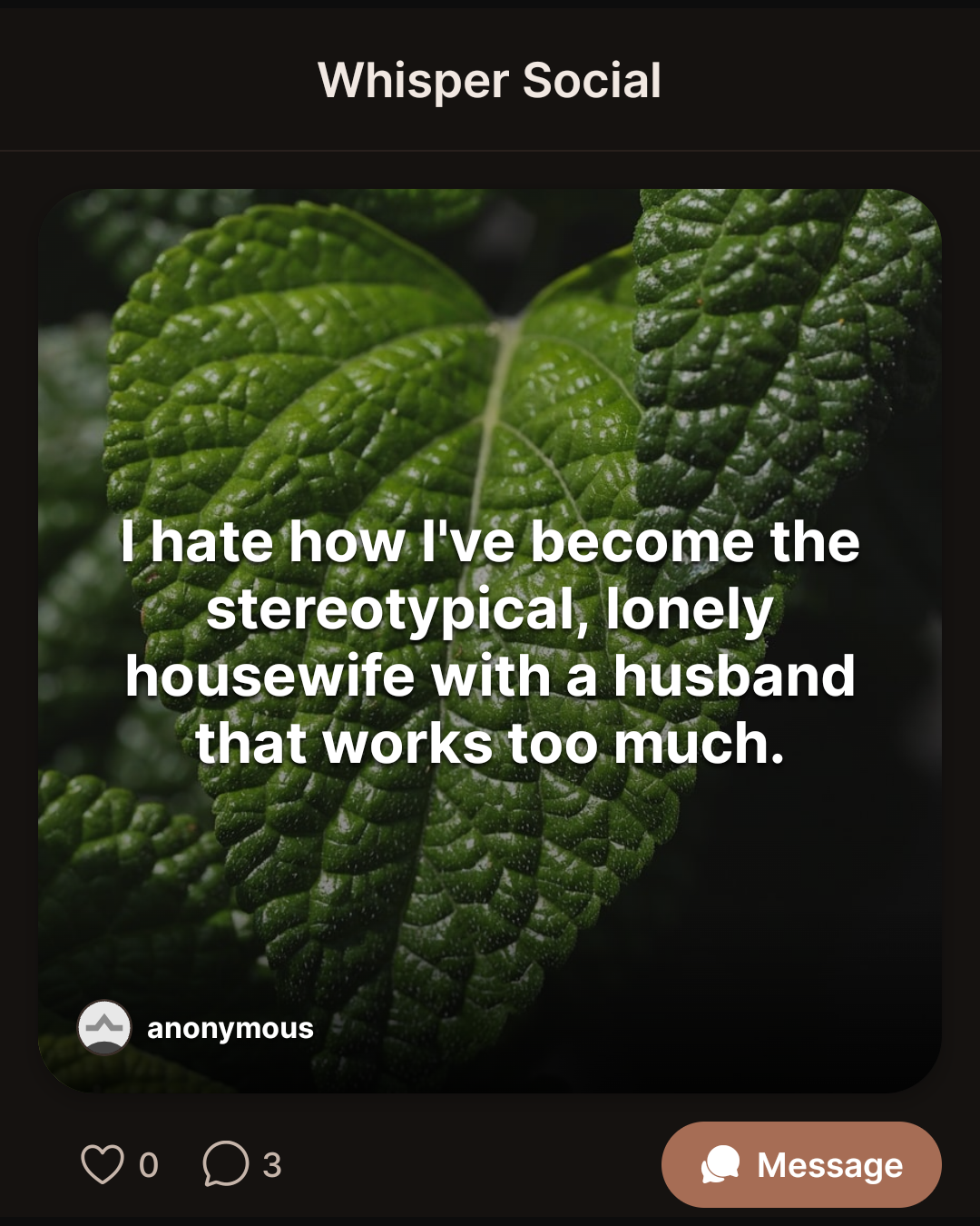 Whisper Social