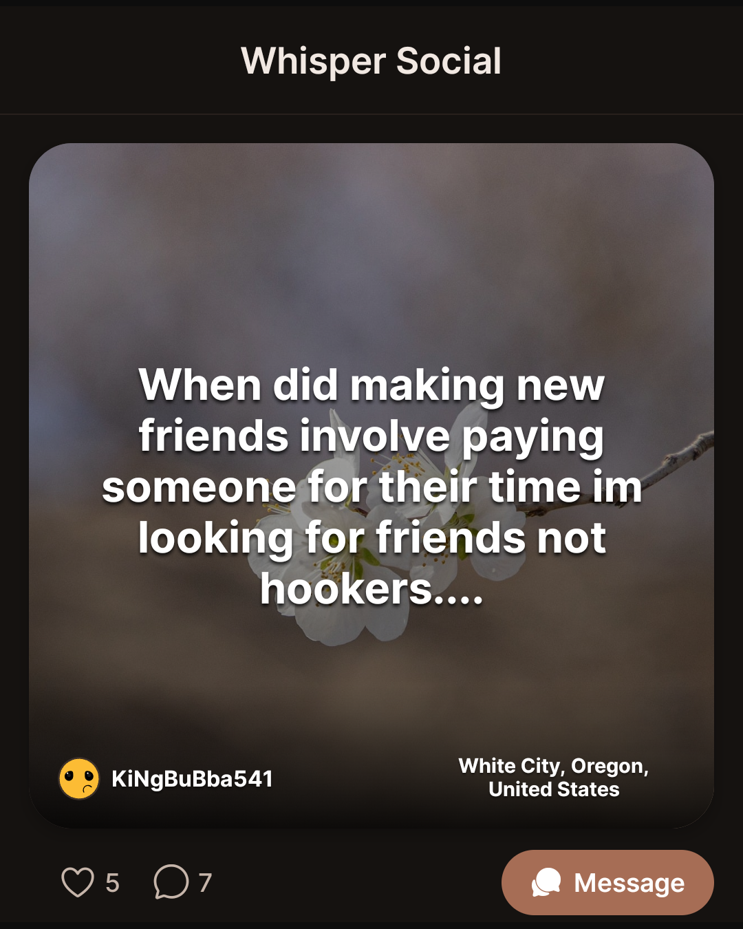 Whisper Social