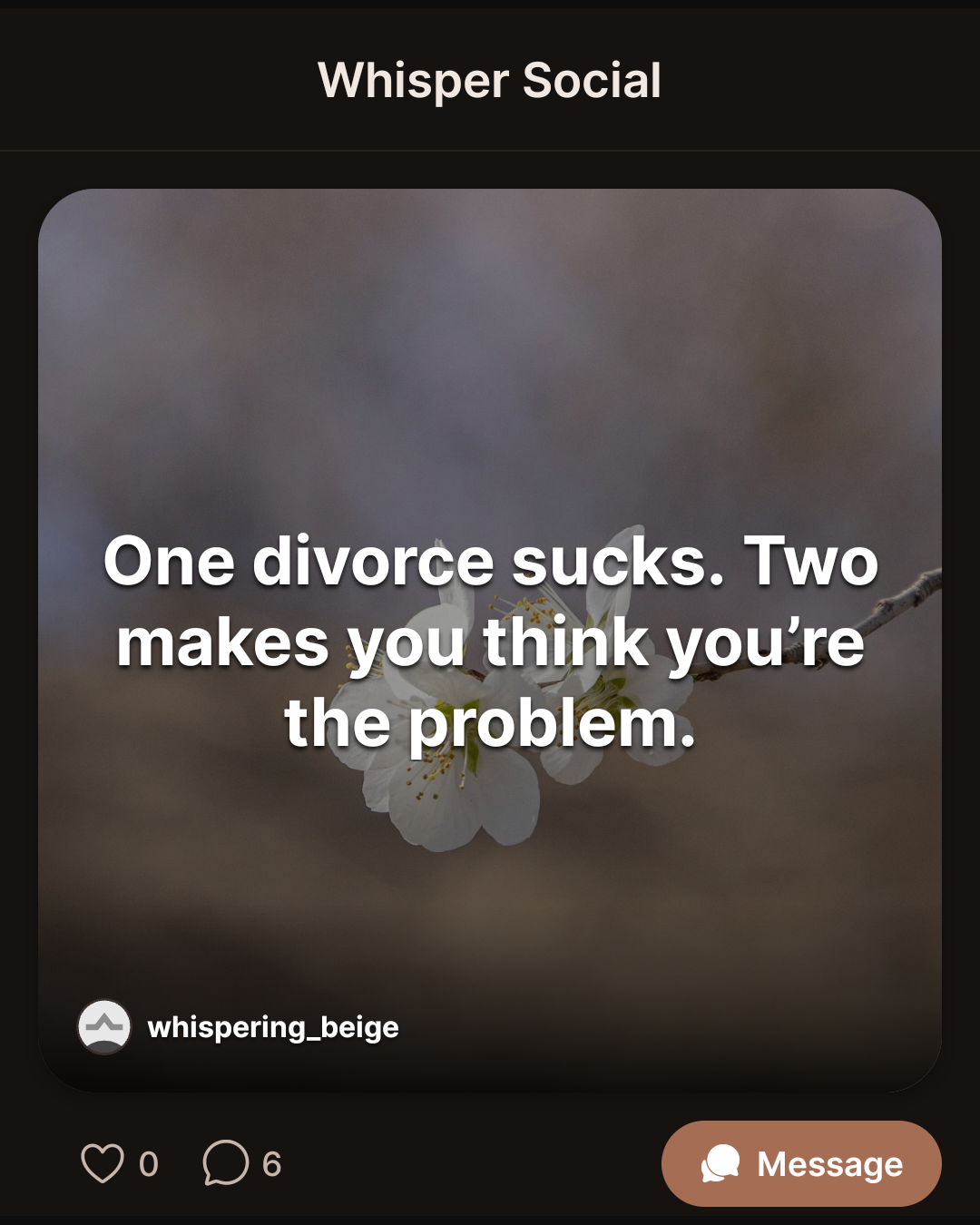 Whisper Social