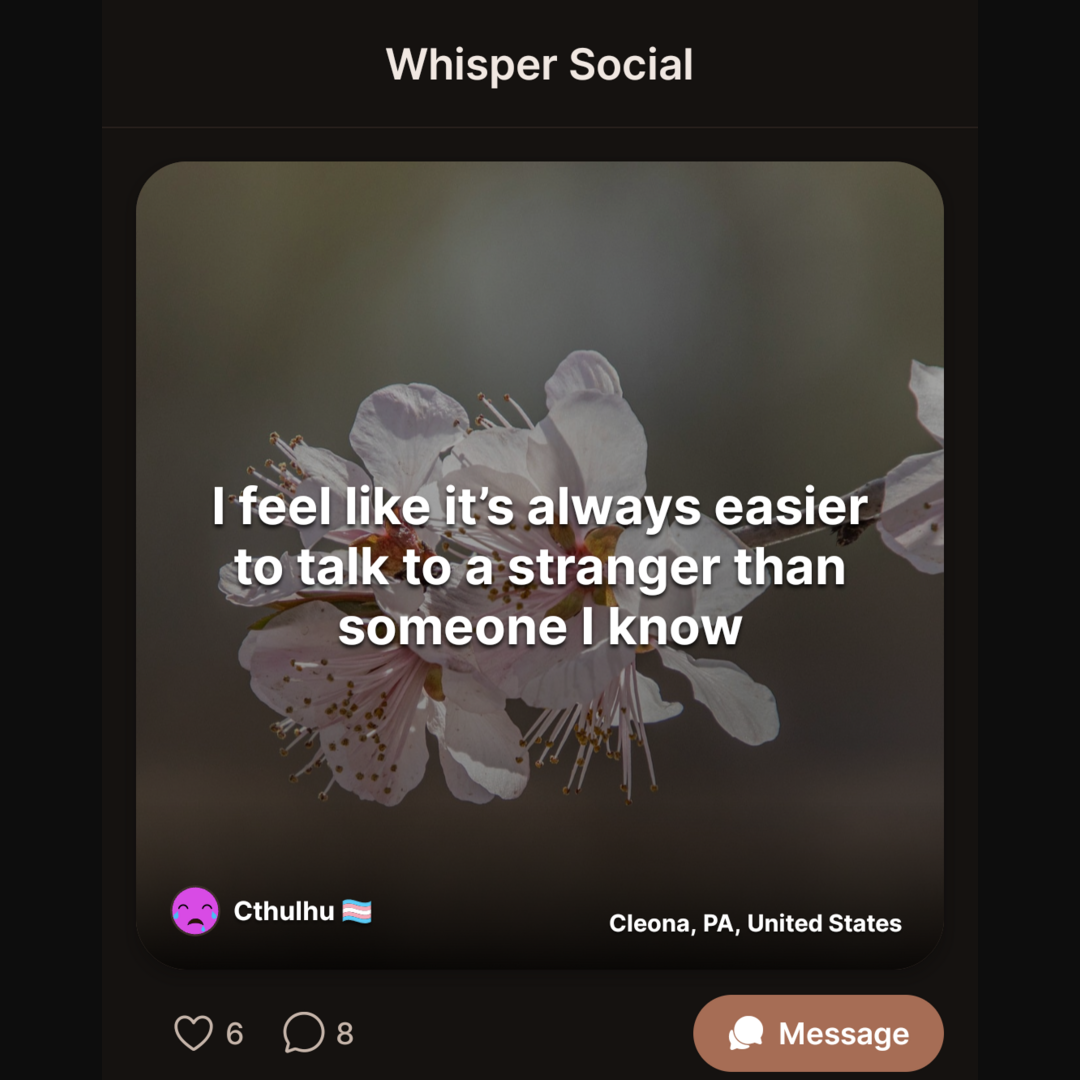 Whisper Social