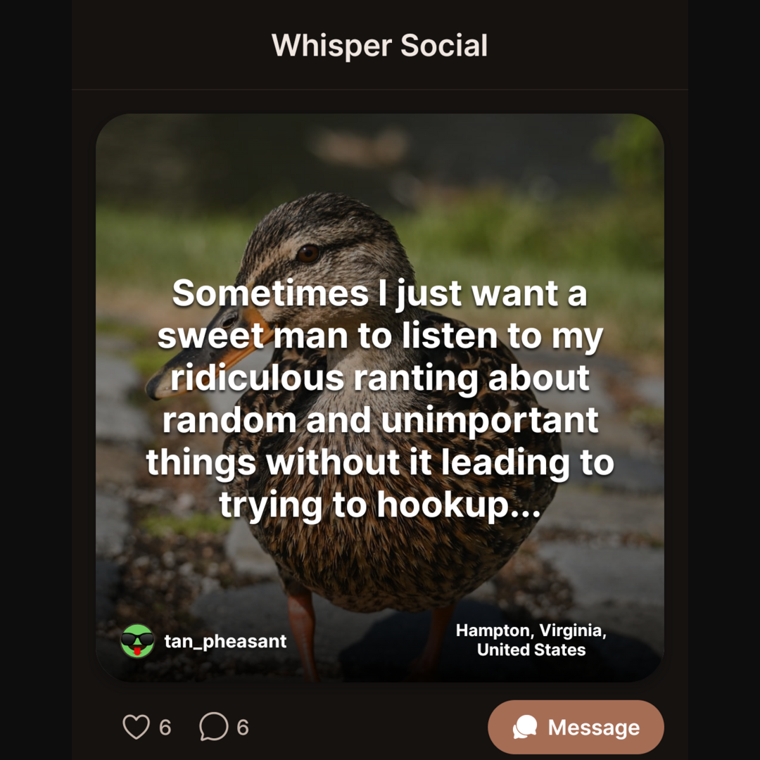 Whisper Social