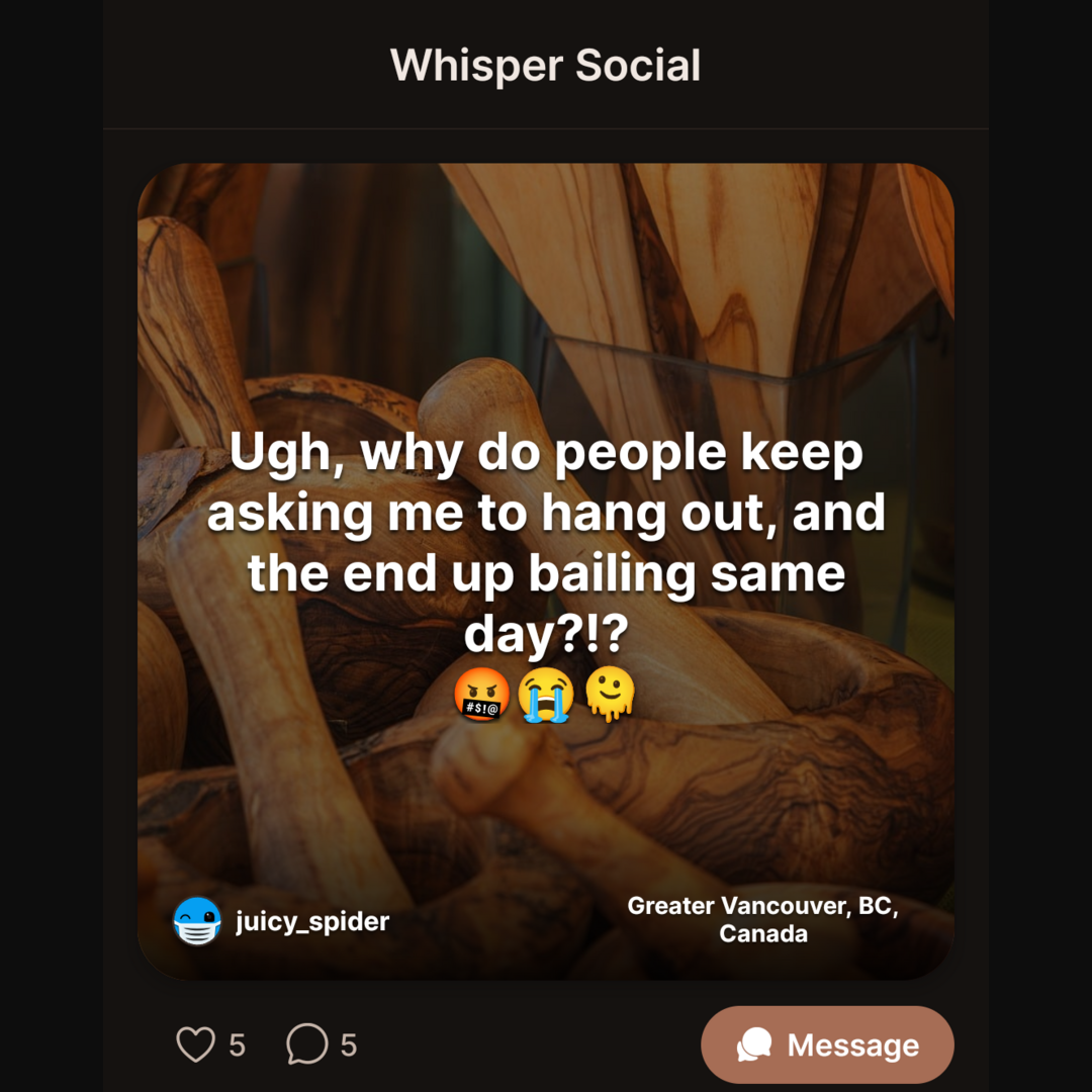Whisper Social