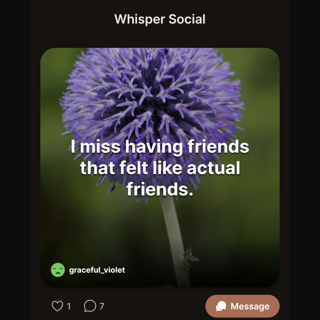 Whisper Social