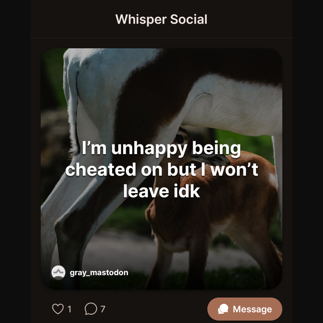 Whisper Social