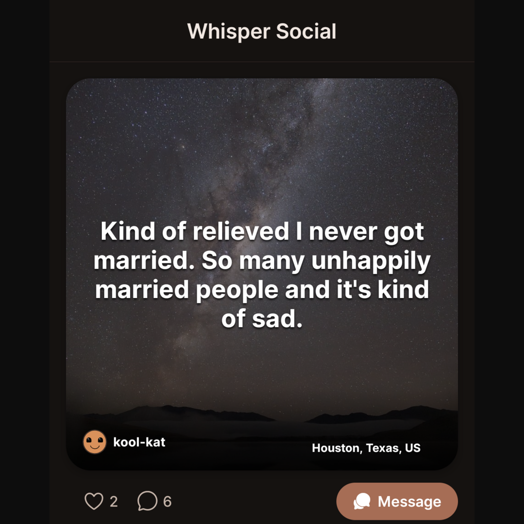 Whisper Social