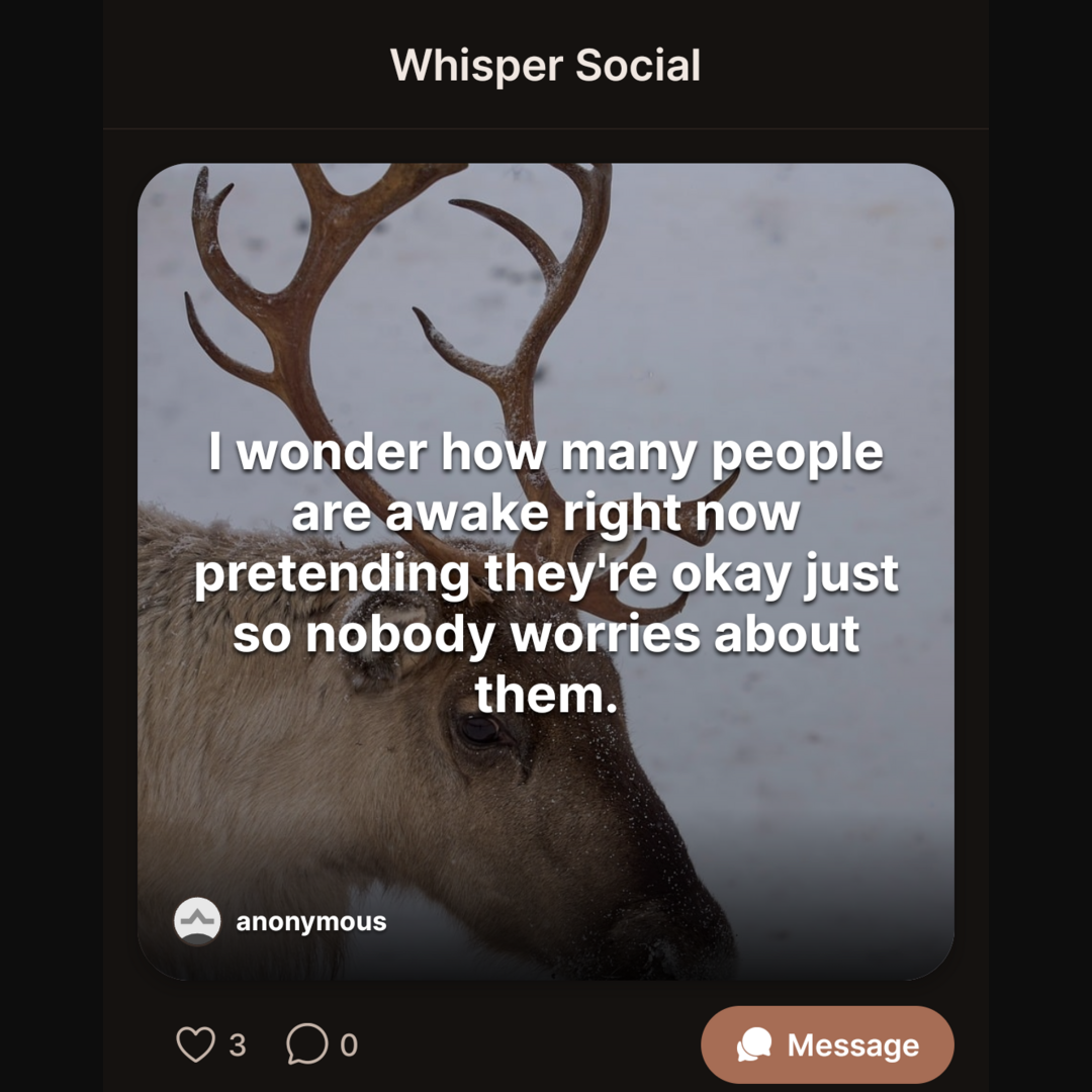 Whisper Social