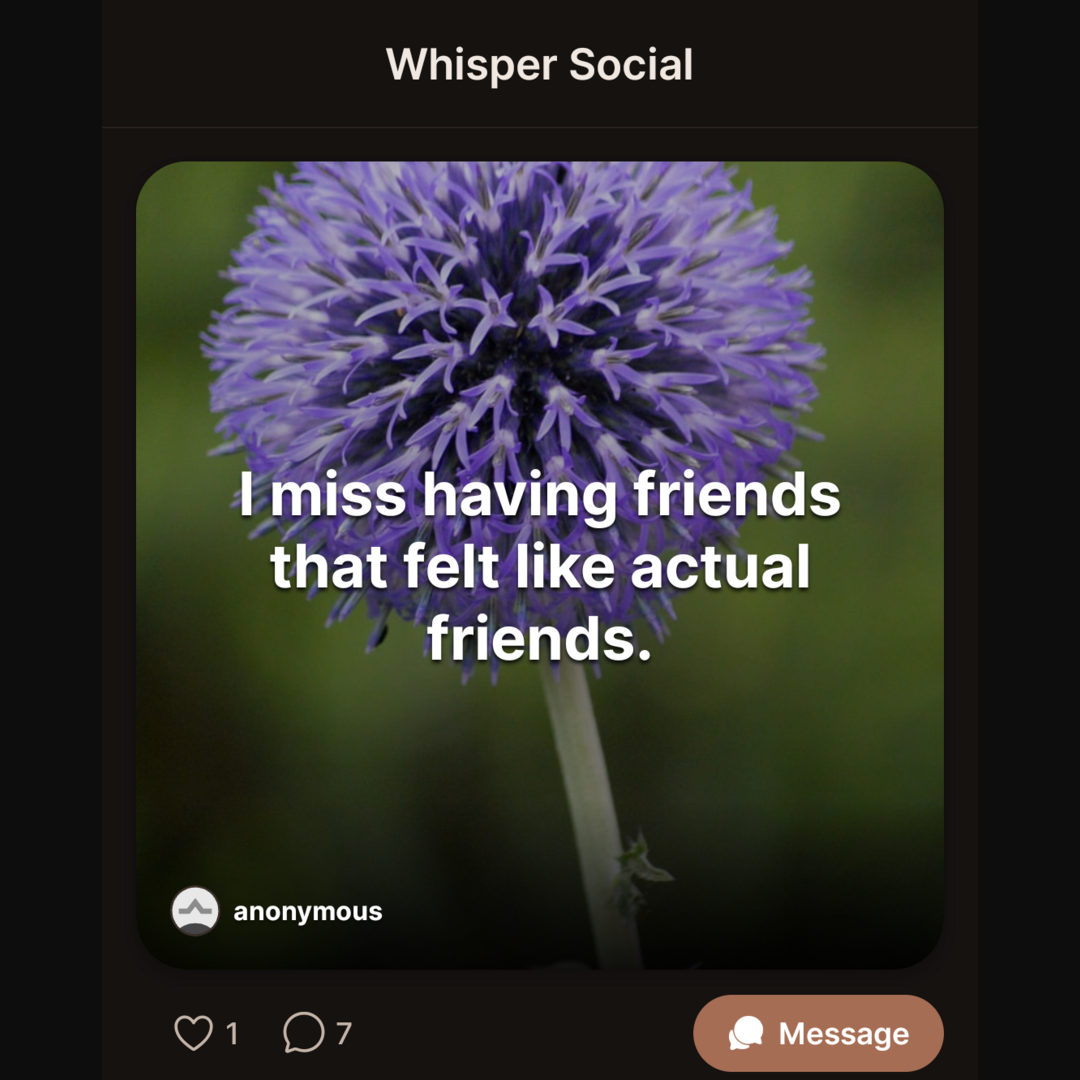 Whisper Social