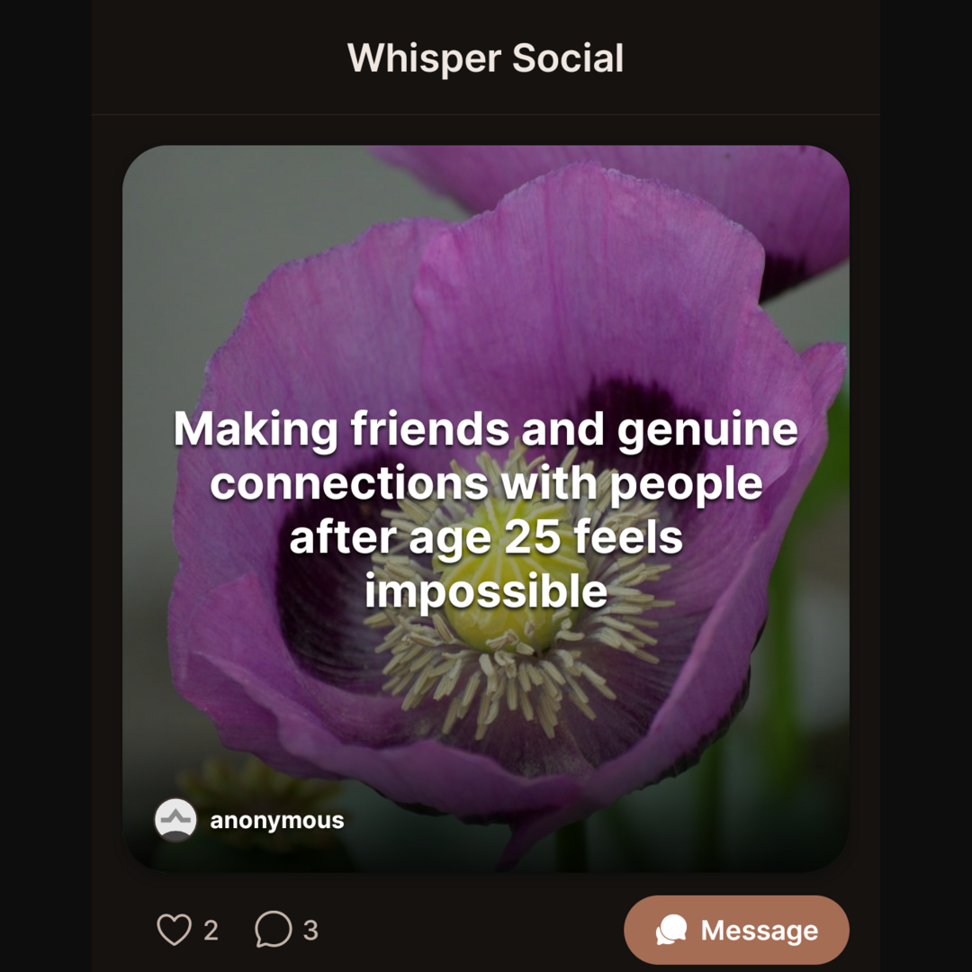 Whisper Social