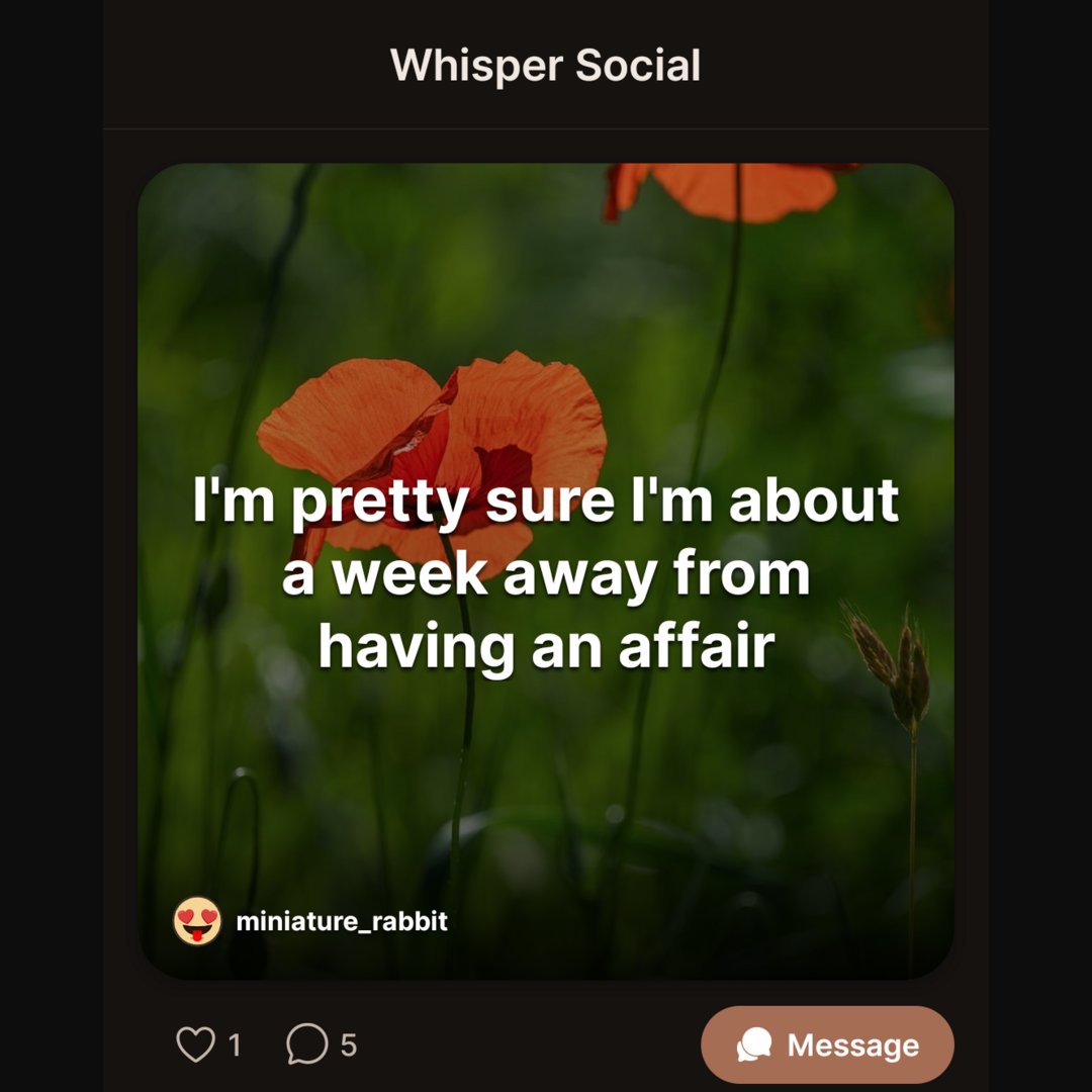 Trending on Whisper