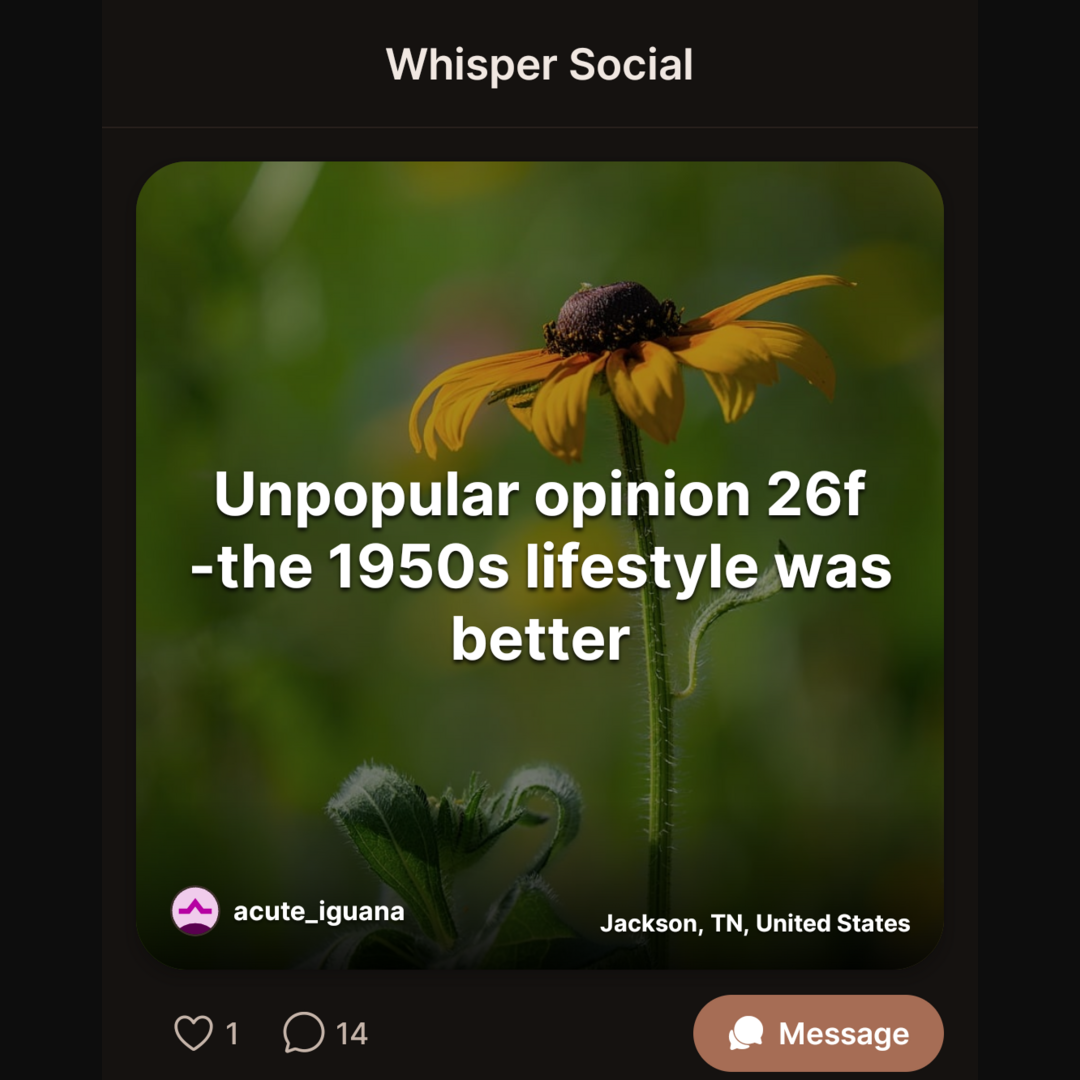 Whisper Social