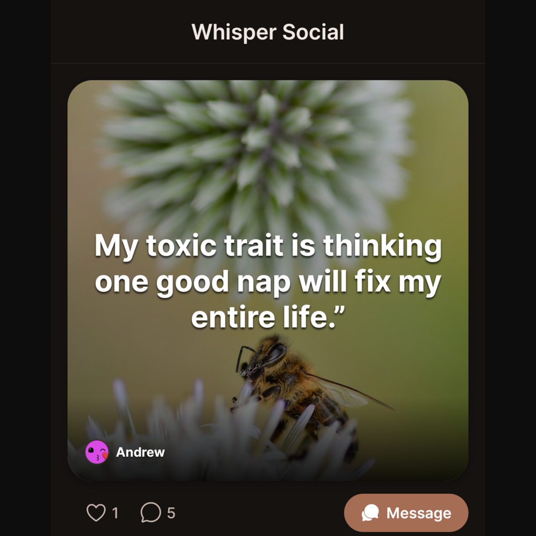 Whisper Social