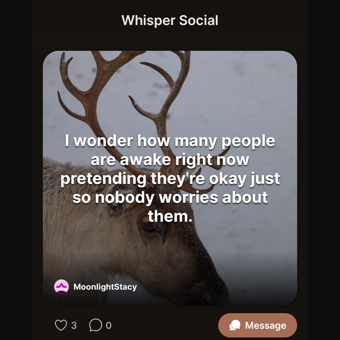 Whisper Social