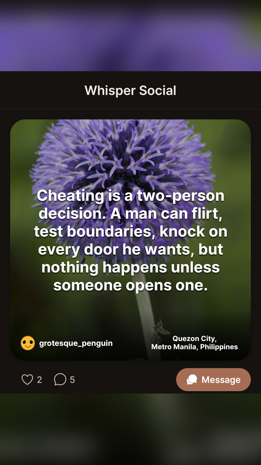 Whisper Social