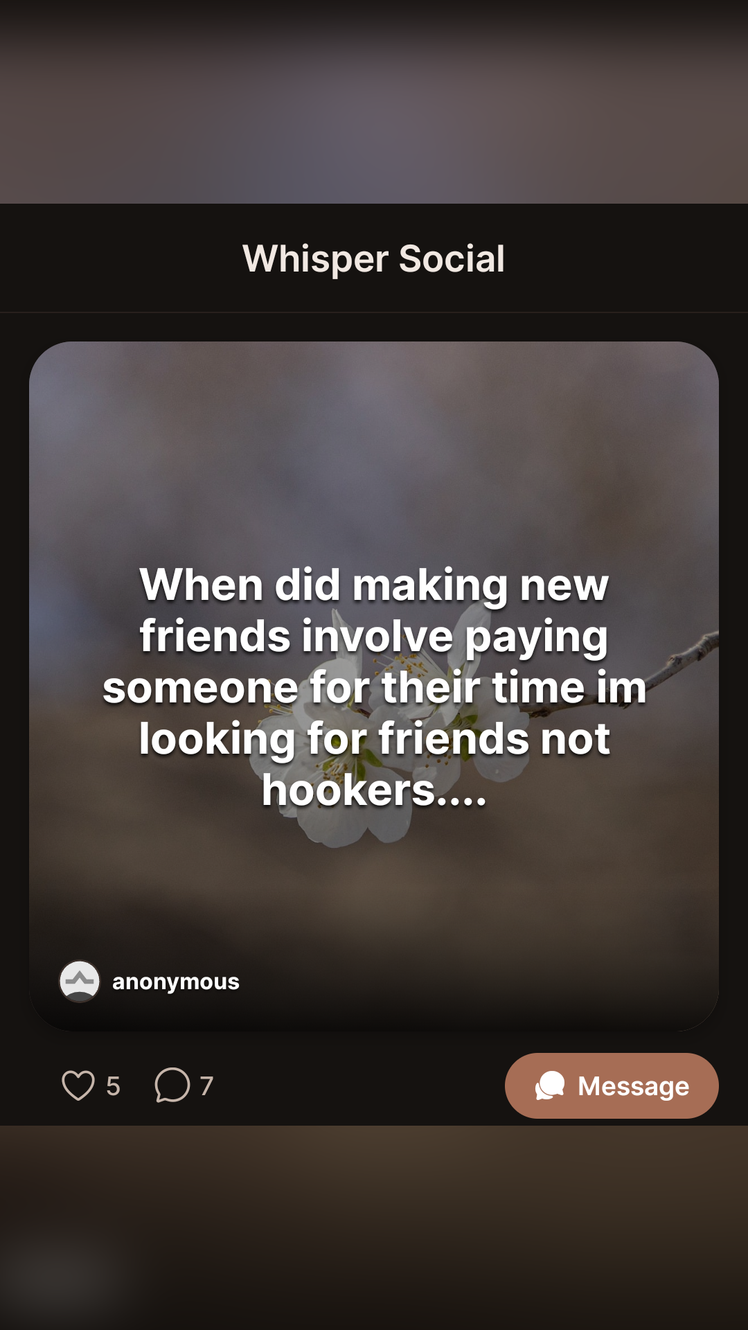 Whisper Social