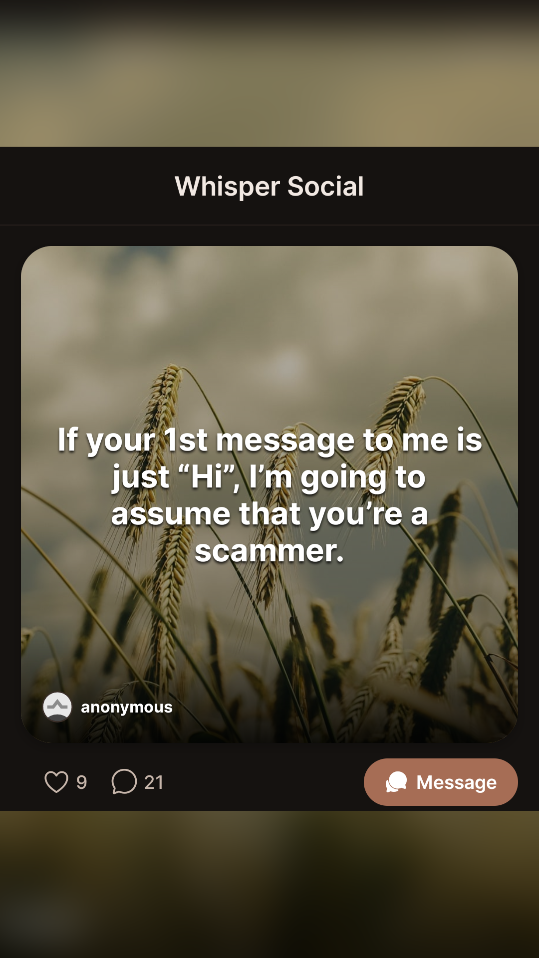 Whisper Social