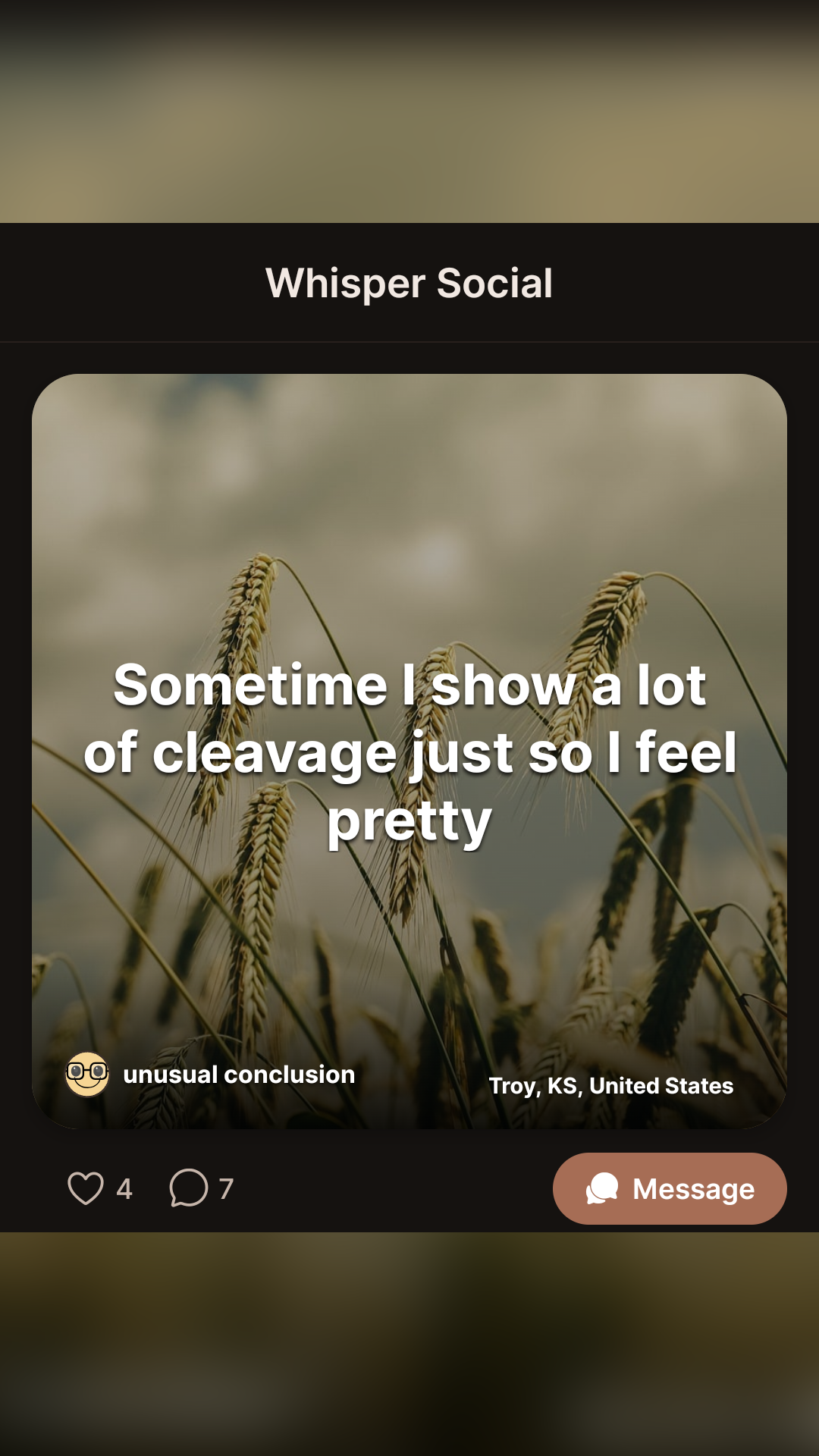Whisper Social