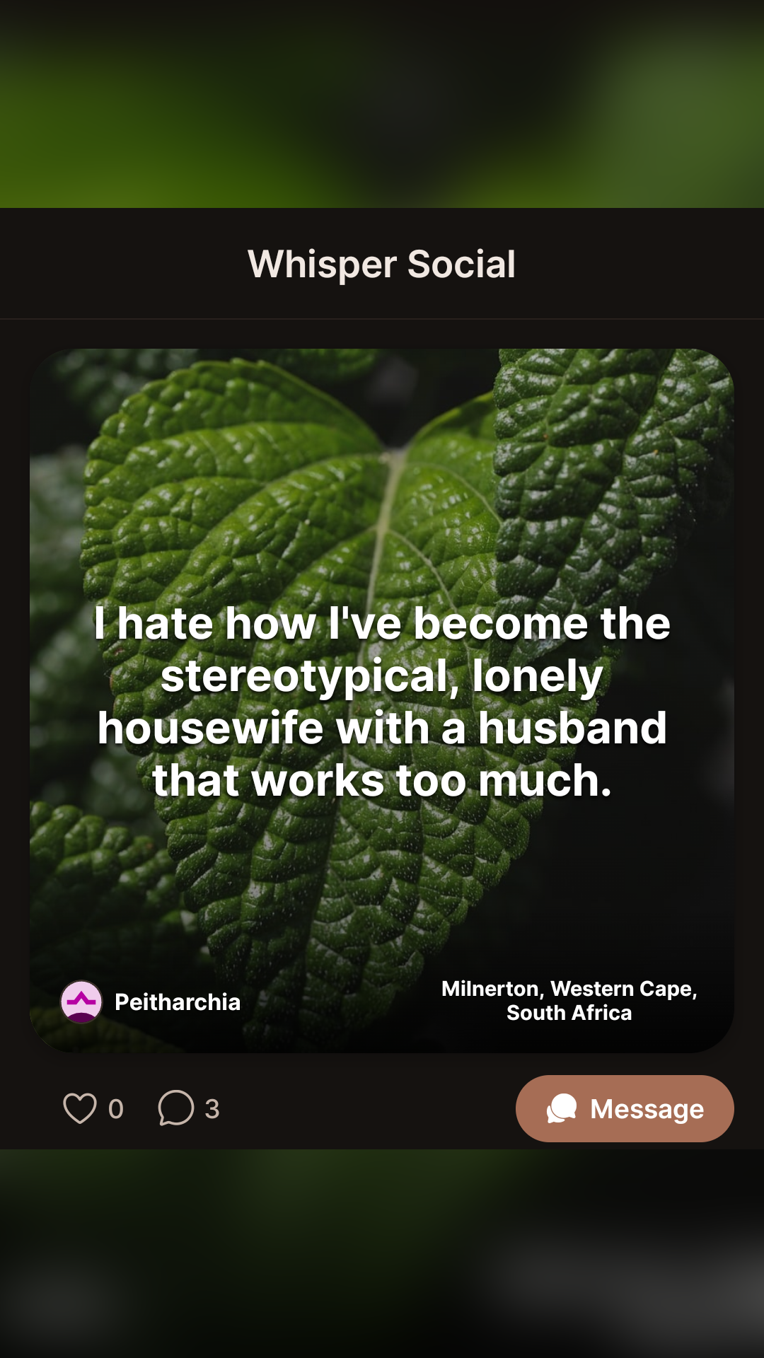 Whisper Social