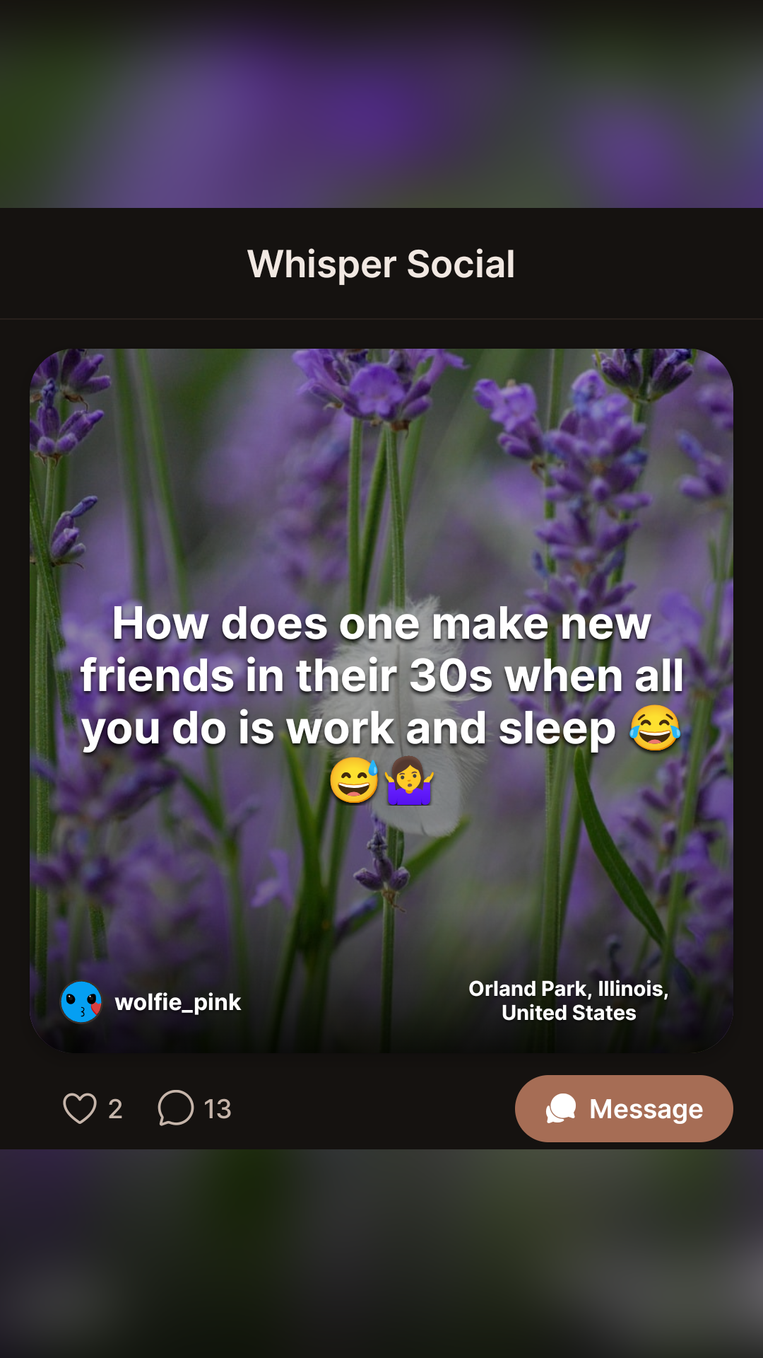 Whisper Social