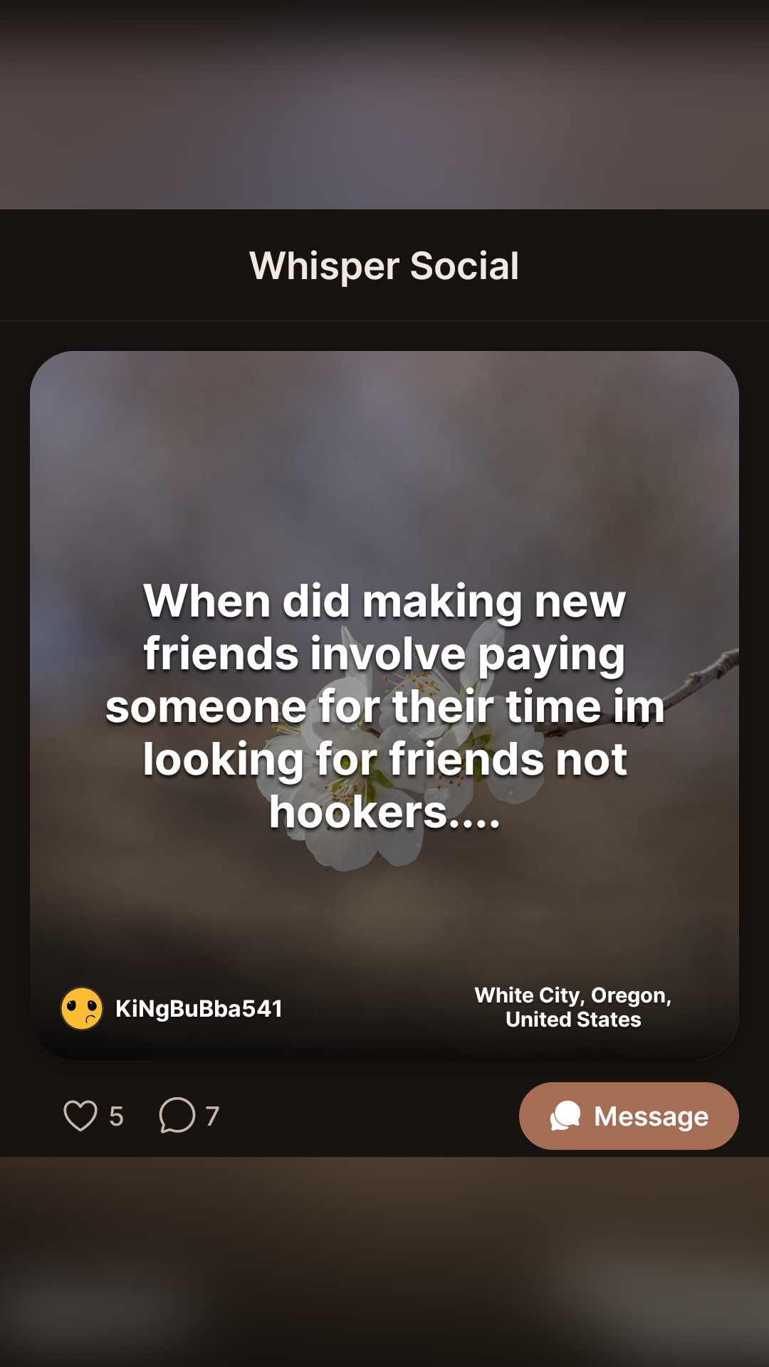 Whisper Social