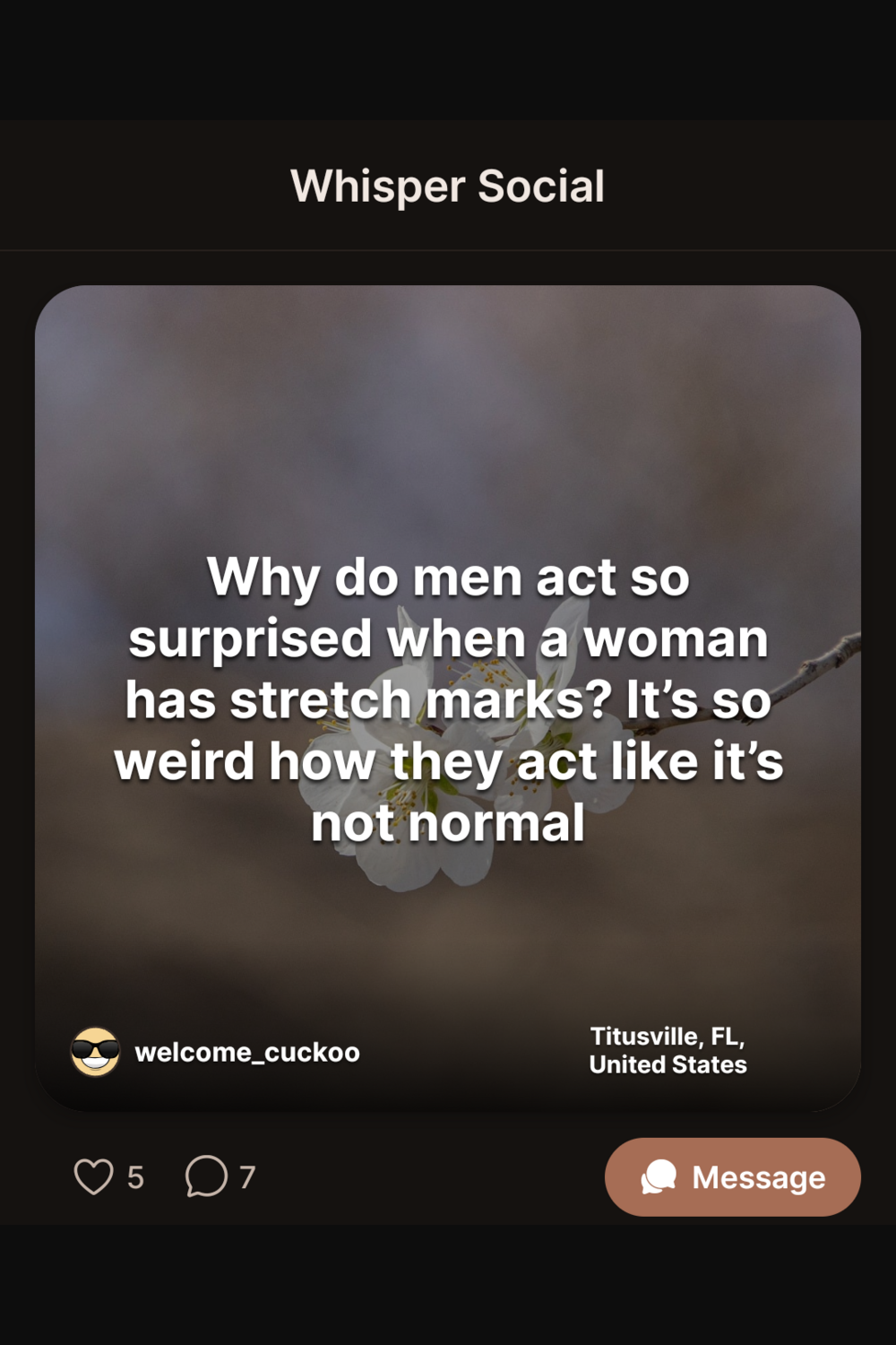 Real thoughts people only say anonymously