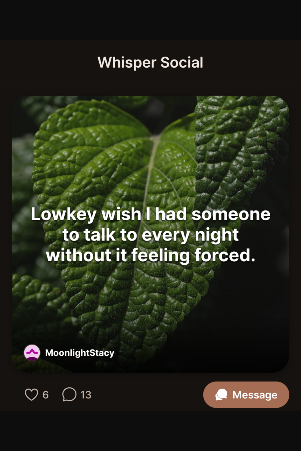 Whisper Social