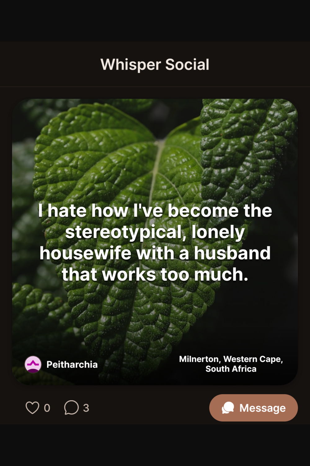 Whisper Social