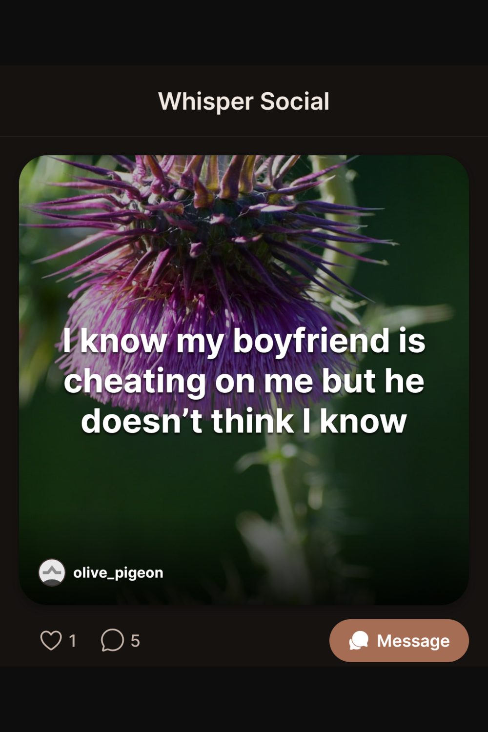 Real thoughts people only say anonymously