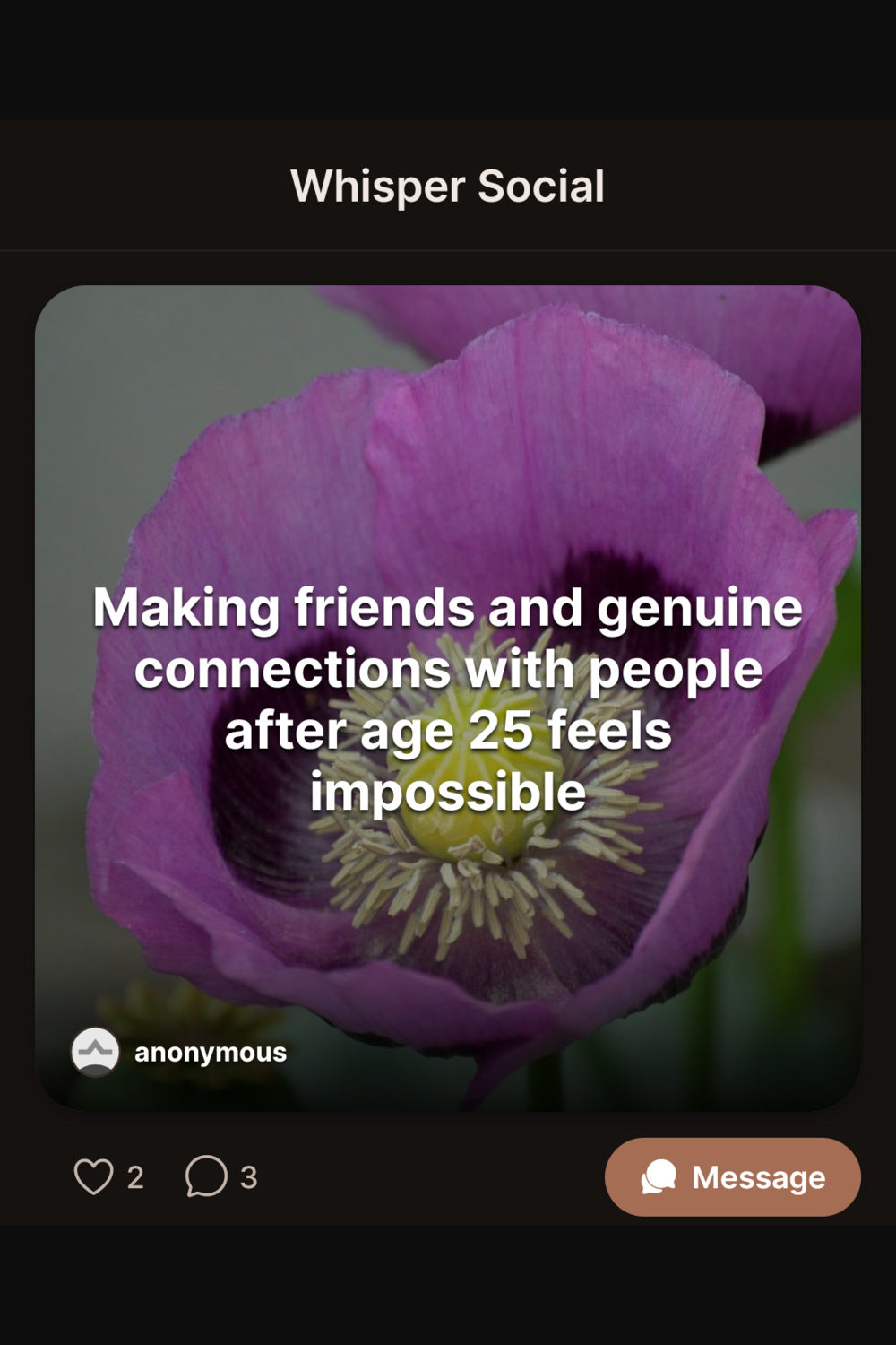 Whisper Social