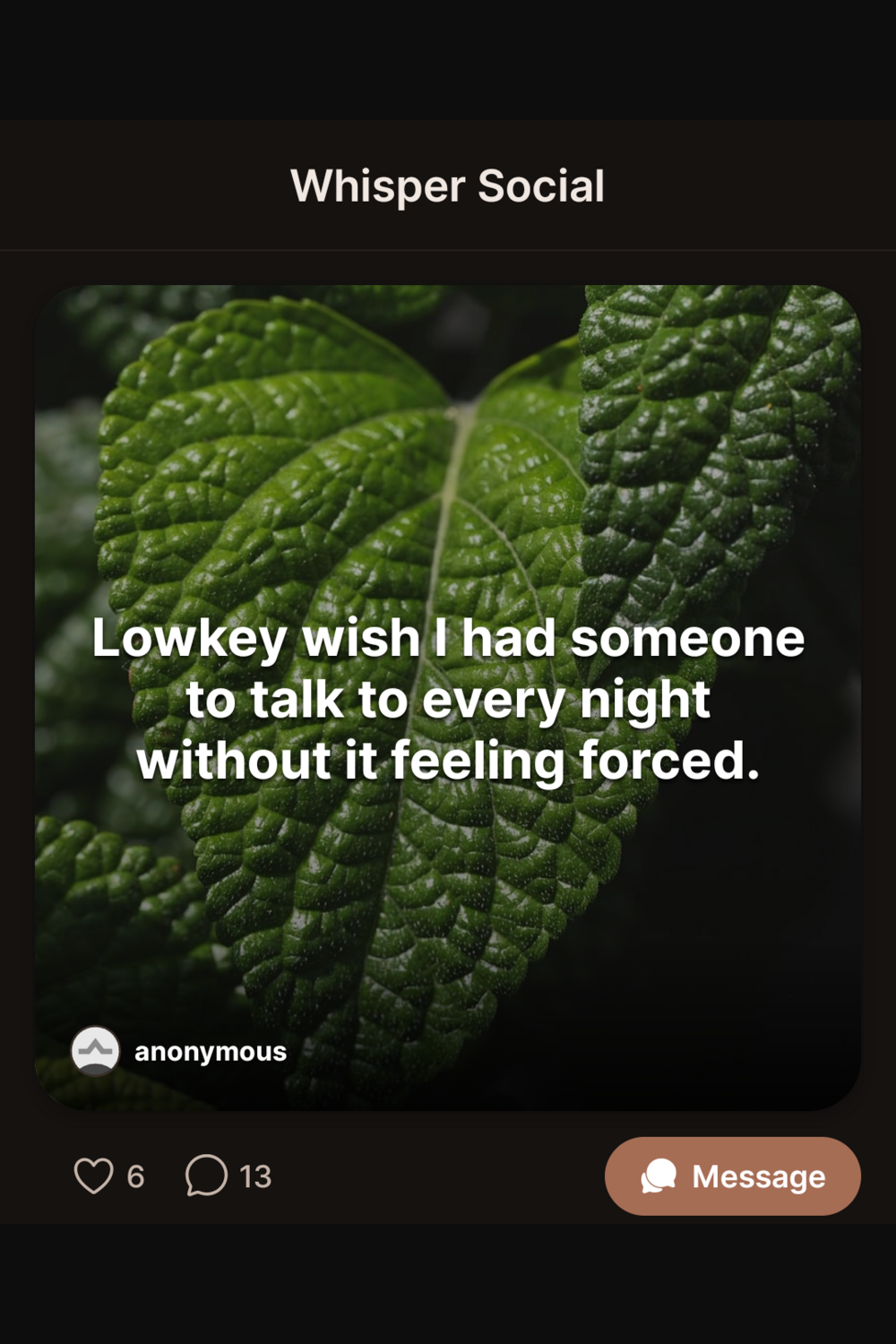 Whisper Social