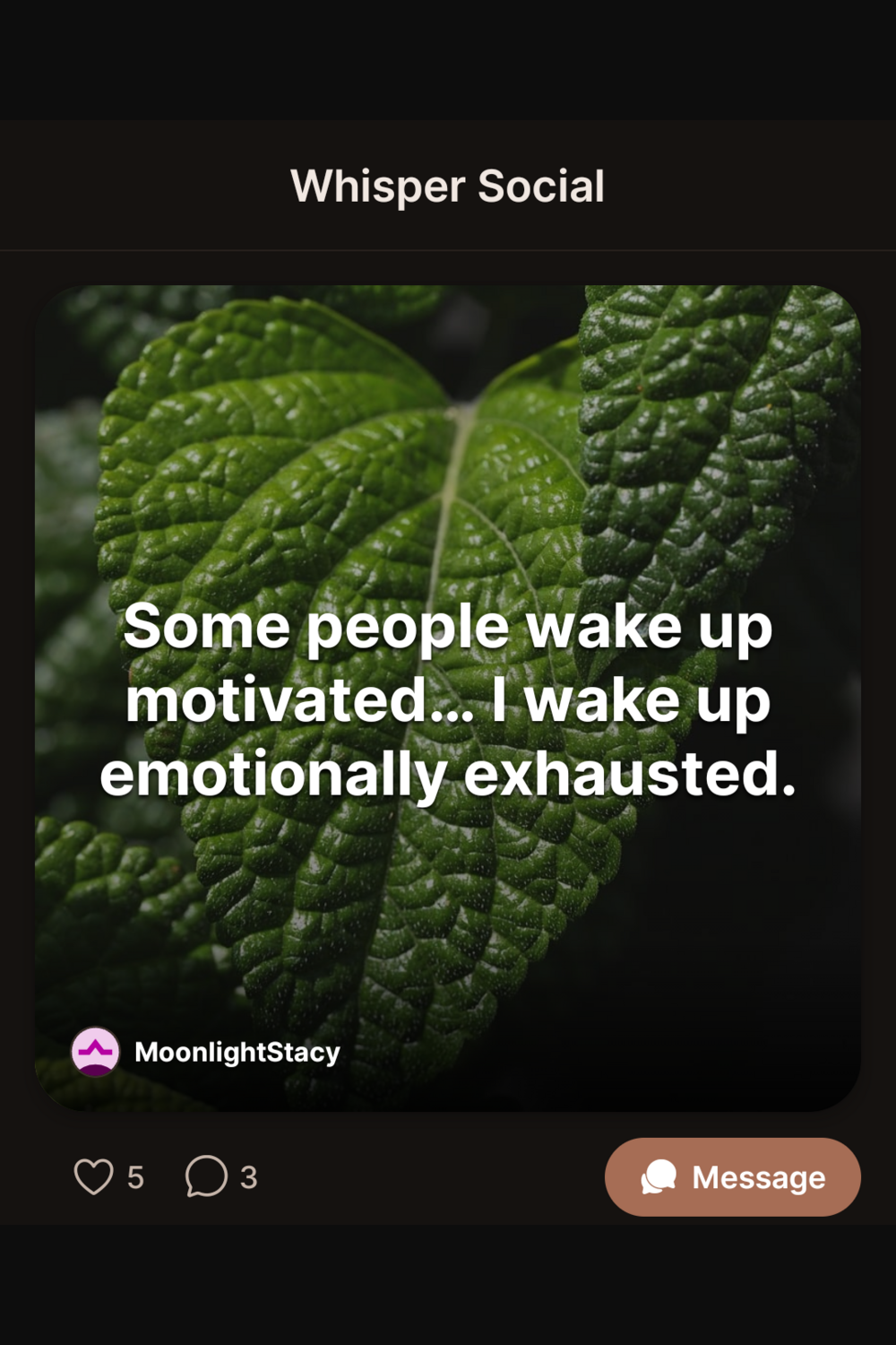 What people actually think (anonymously)