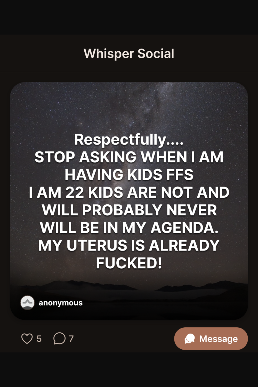Whisper Social