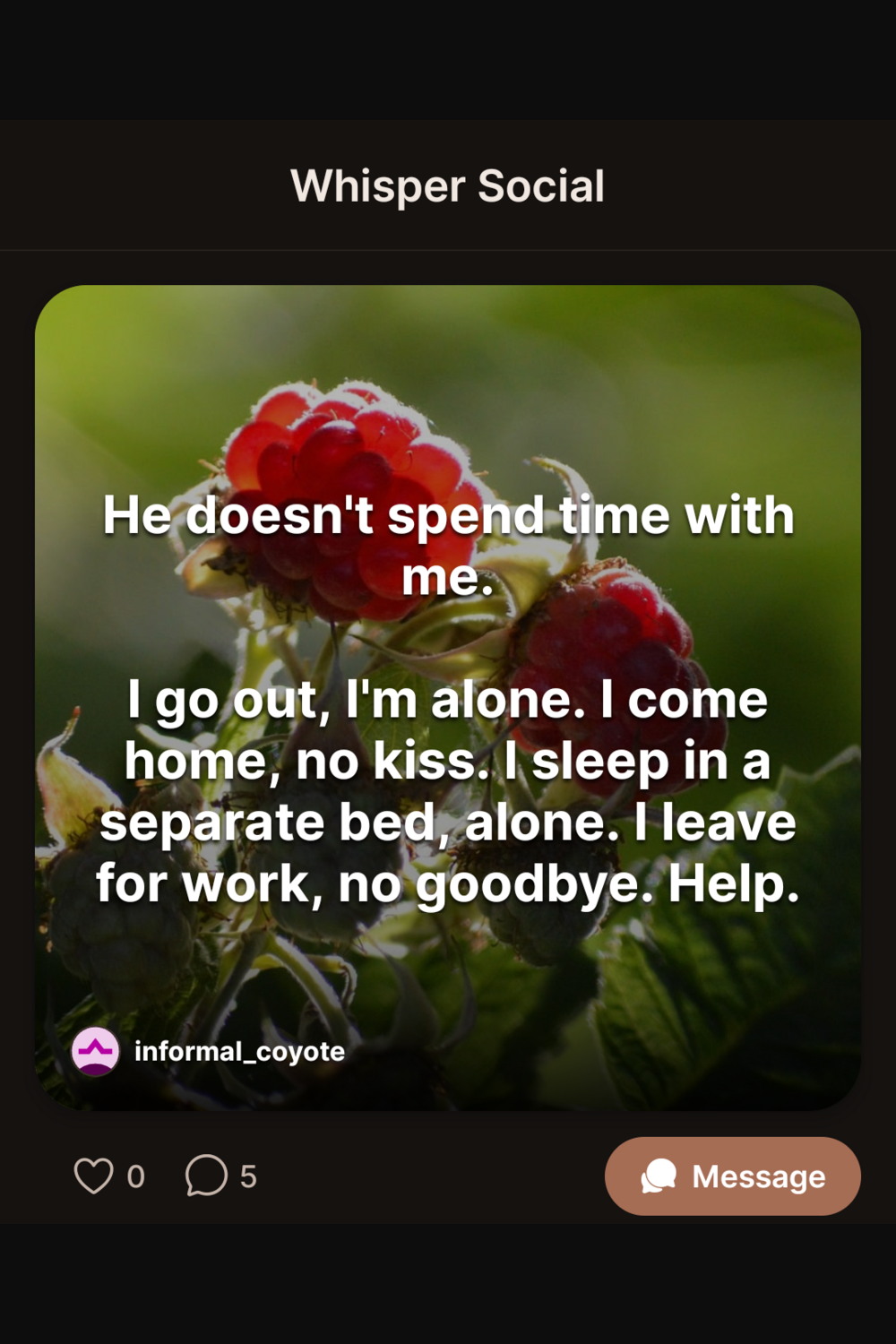 Whisper Social
